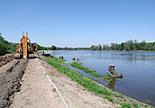 Odbudowa (modernizacja) wału przeciwpowodziowego rzeki Odry w km 478,00 do km 482,20 w rejonie m. Dobrzęcin – Pomorsko, gm. Czerwieńsk